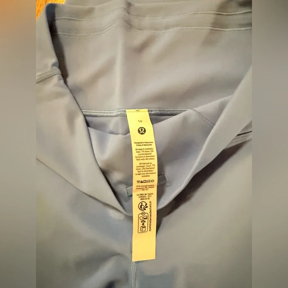 NWOT Lululemon Wunder Train HR 25” HR Pool Party Leggings Size 10!!! - Picture 5 of 5